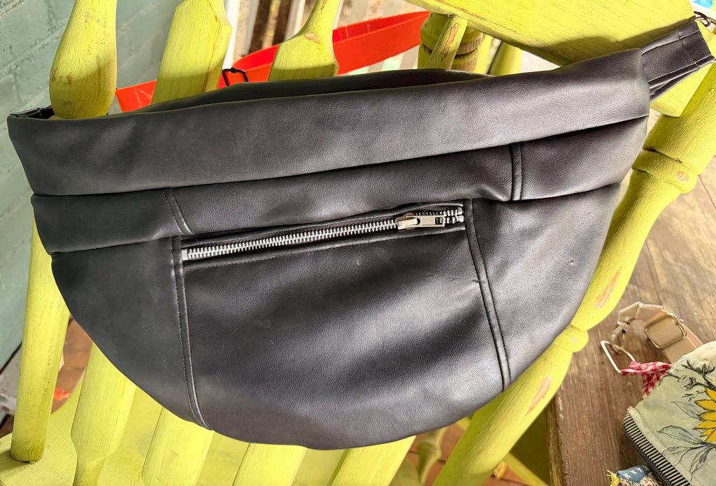Harley Davidson pure leather bum bag